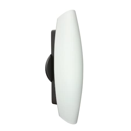 Aero 16 Wall Sconce, Opal Matte, Bronze Finish, 1x5W LED